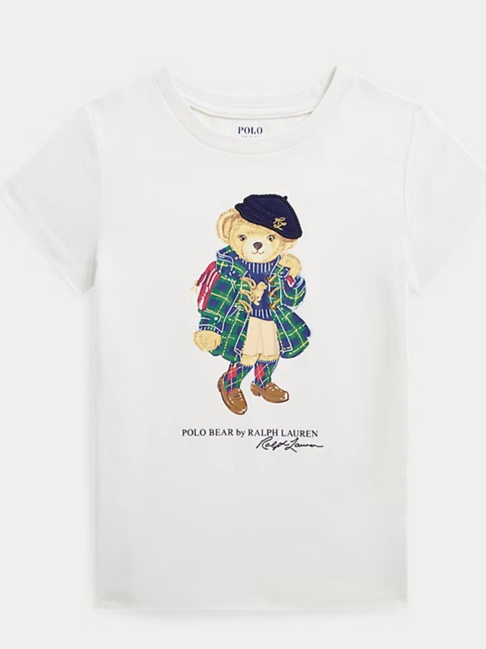 Ralph Lauren Polo Bear Graphic Tee Girl size S